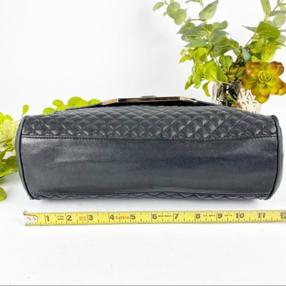 SOLD Brooks Brothers VTG Handbag Quilted Lambskin - Picture 4 of 8